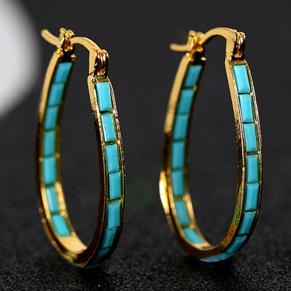 Caspian Edge Creoler | Guld