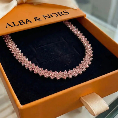 Rose Ember Line Halskæde | Guld
