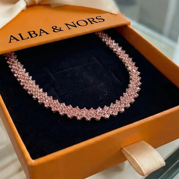 Rose Ember Line Halskæde | Guld