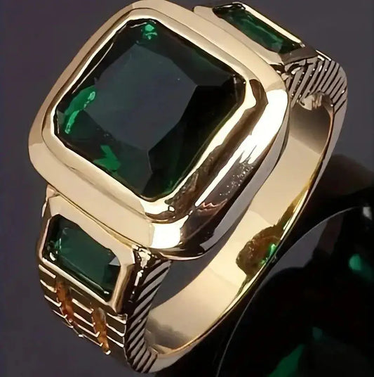 Emeric Valestone Ring | Guld