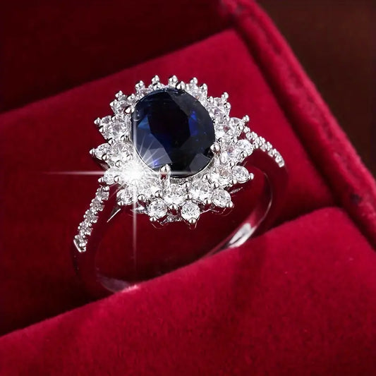 Vionne Saphirae Ring | Hvidguld