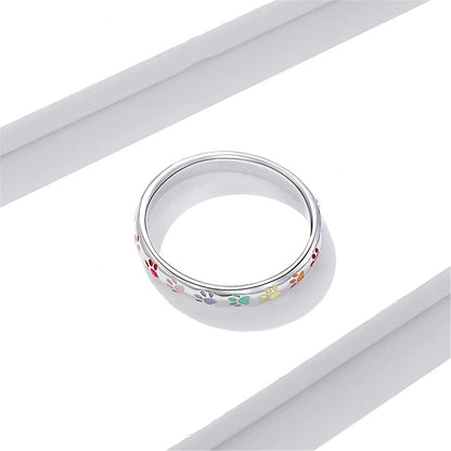 Ring i sterlingsølv med potedesign