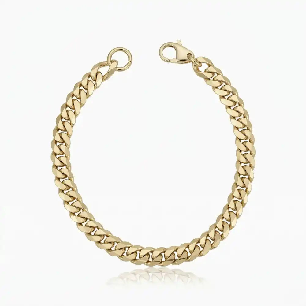 Estate Cuban Armbånd | Guld