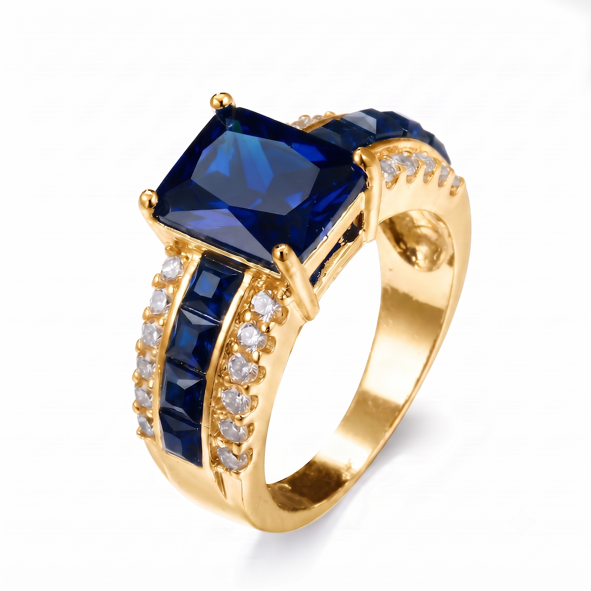 Kassira Bluemont Ring | Guld