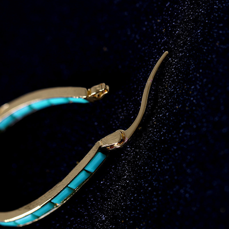 Caspian Edge Creoler | Guld