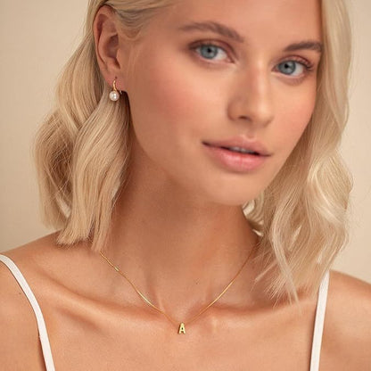 Love Letter Initial Halskæde | Guld