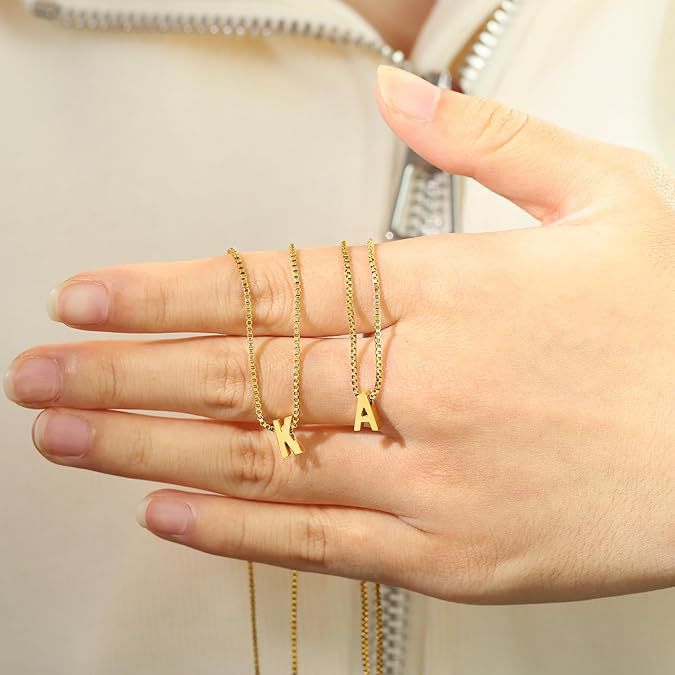 Love Letter Initial Halskæde | Guld