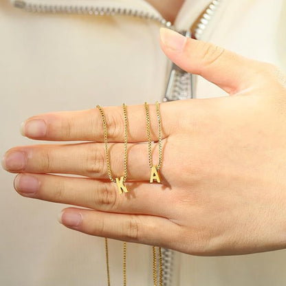 Love Letter Initial Halskæde | Guld