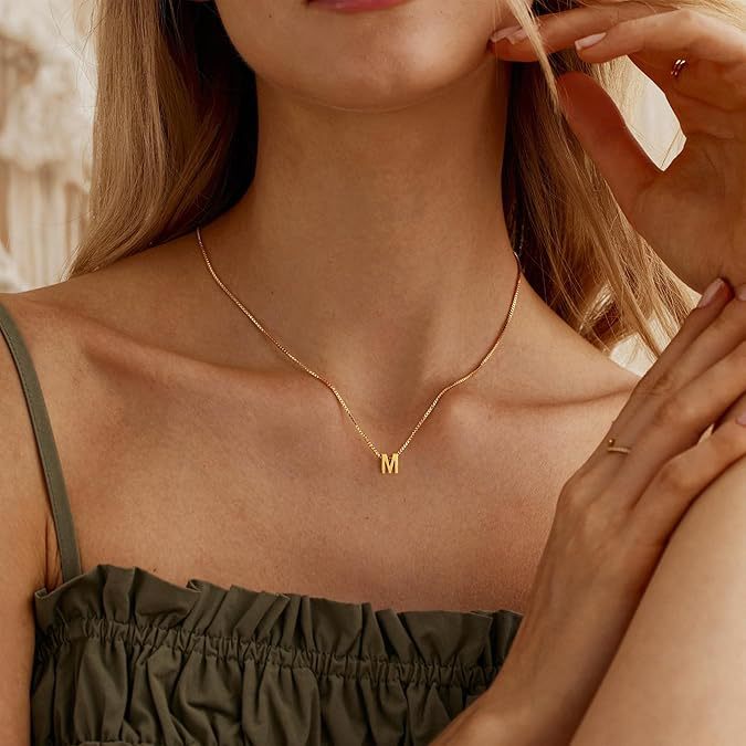 Love Letter Initial Halskæde | Guld