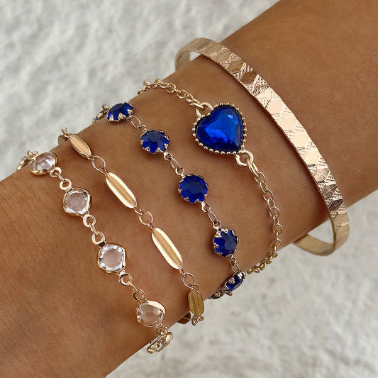 Aveline Northblue Armbåndssæt | Guld