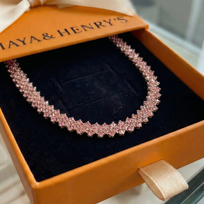 Rose Ember Line Halskæde | Guld