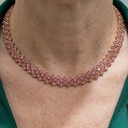 Rose Ember Line Halskæde | Guld
