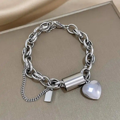 Heartened Chunky Armbånd | Guld