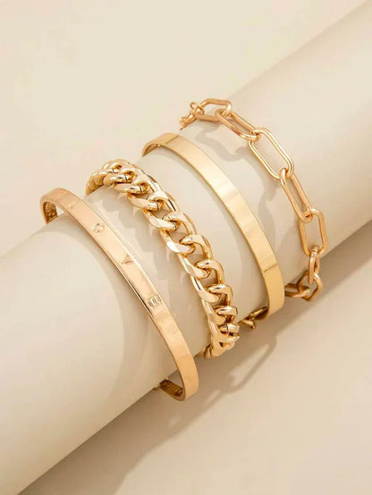 Elan Mercer Armbåndssæt | Guld